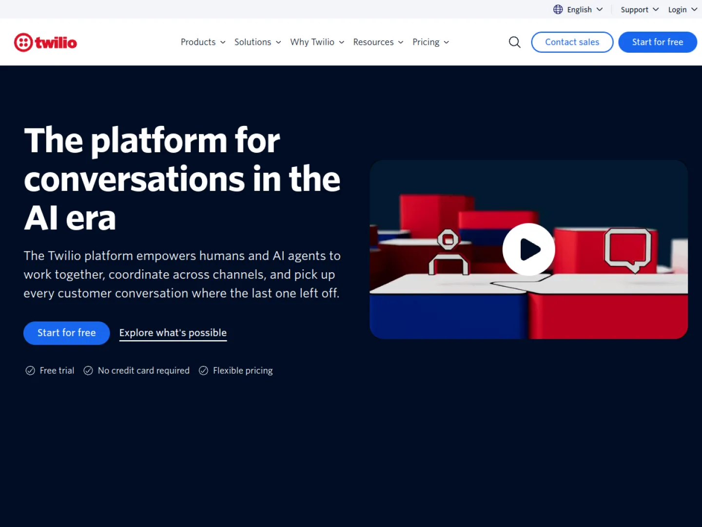 Twilio website