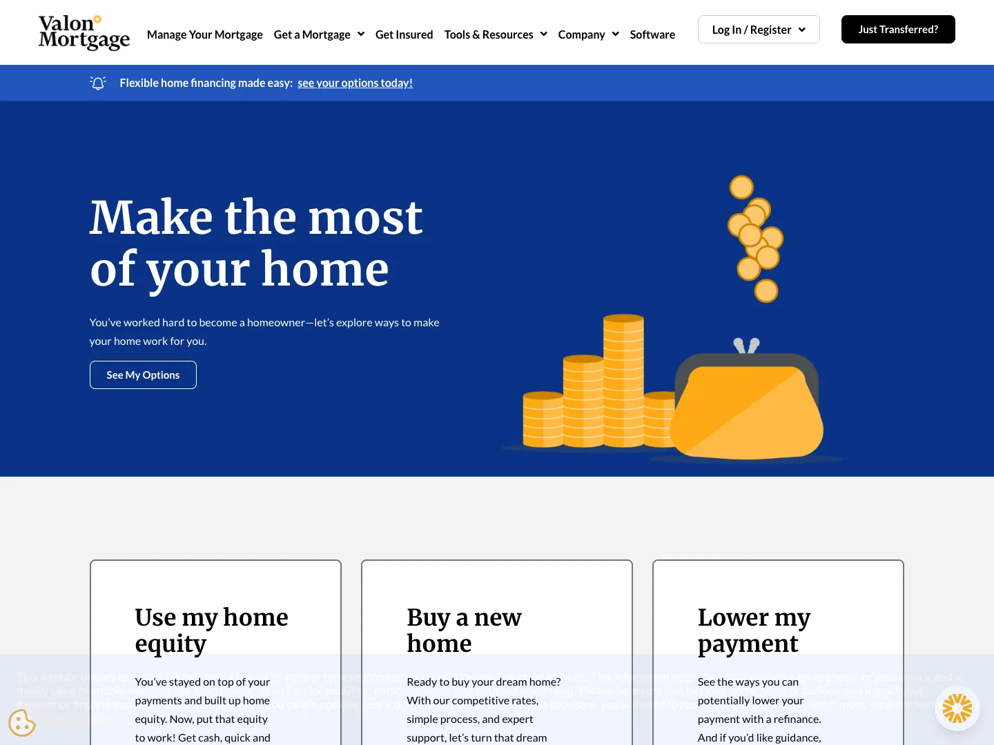 Valon website