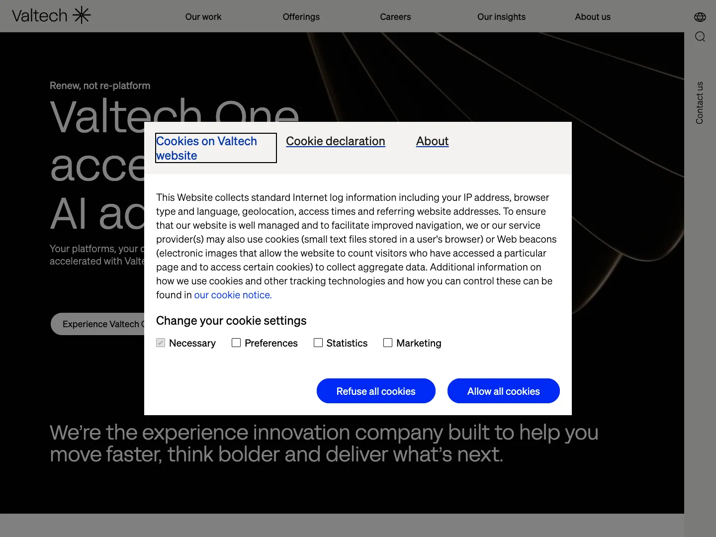 Valtech website