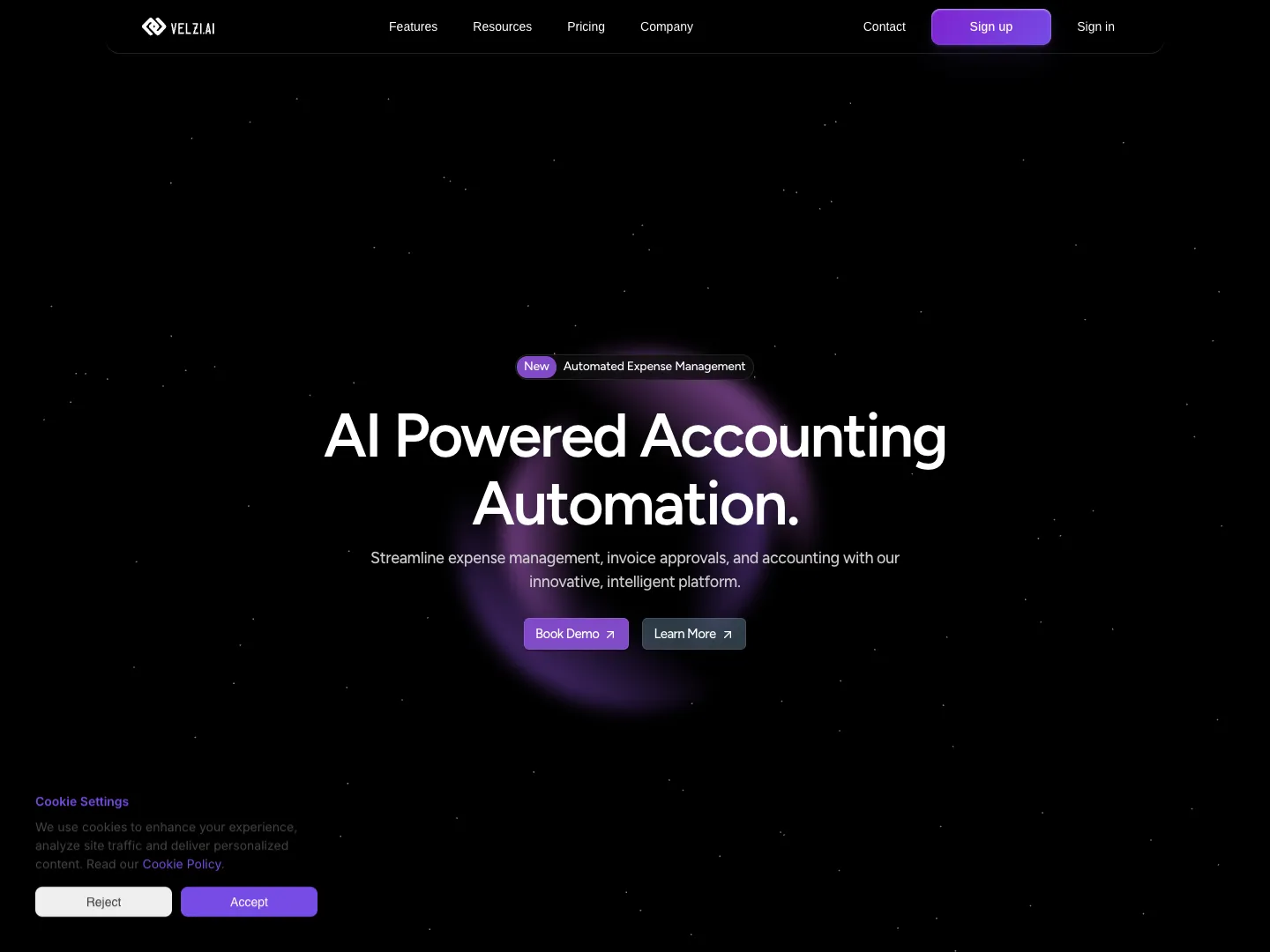 VELZI.AI LIMITED website