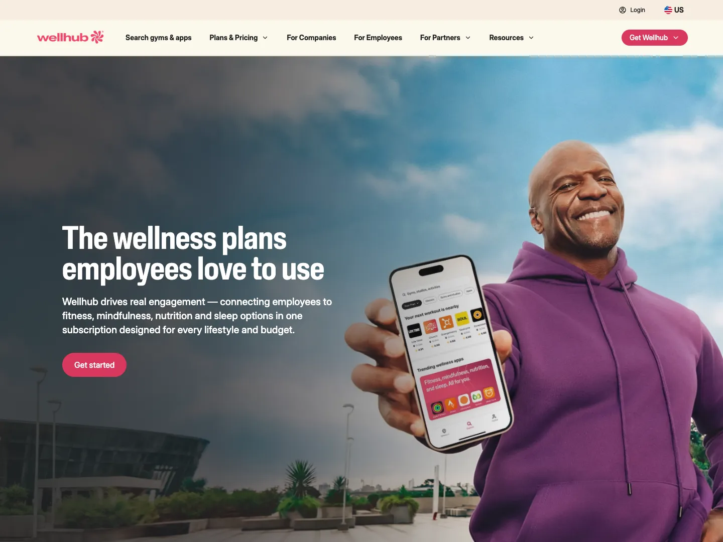 Wellhub website