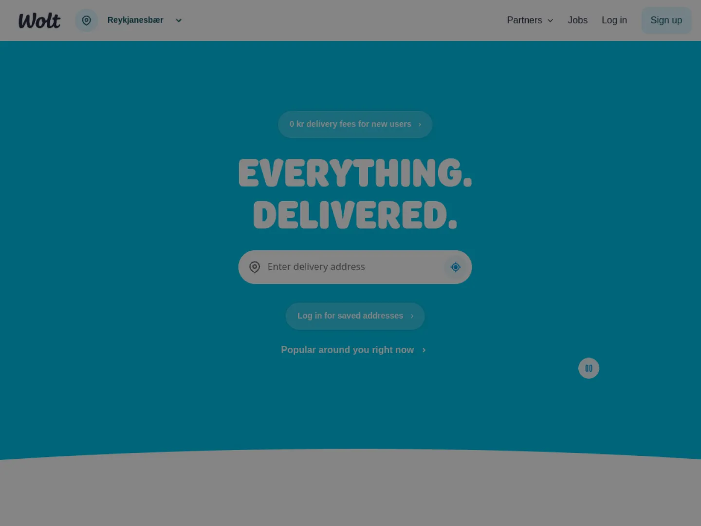 Wolt website