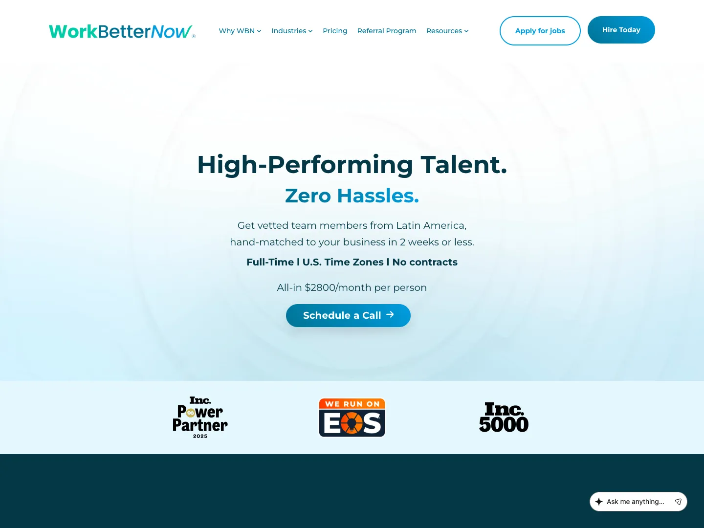 Work Better Now website