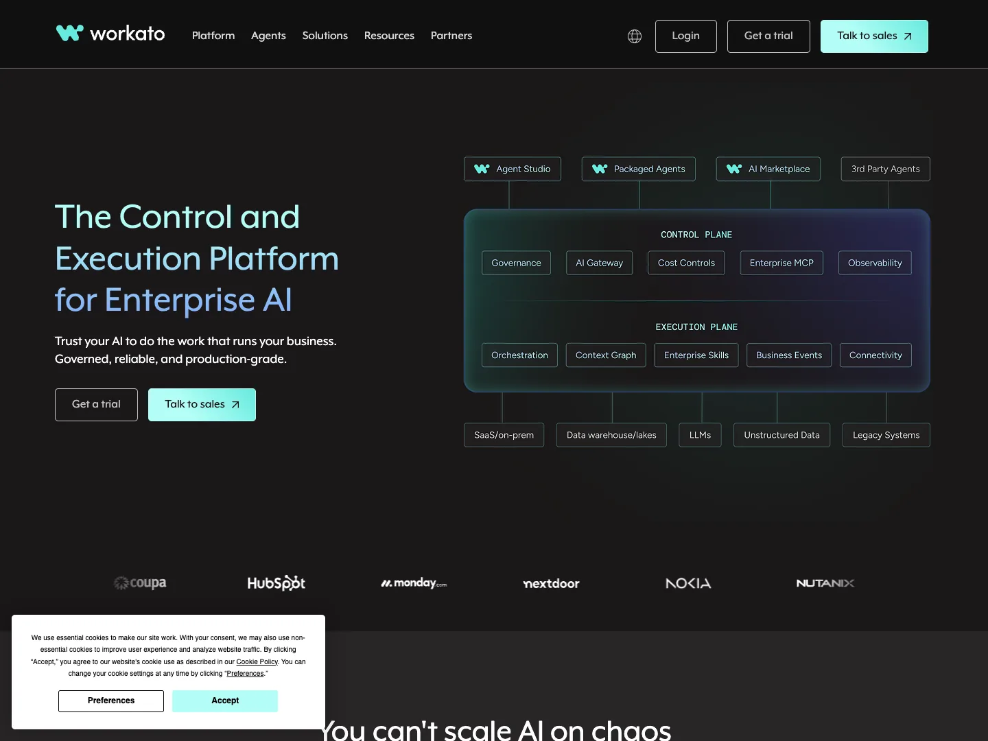Workato website