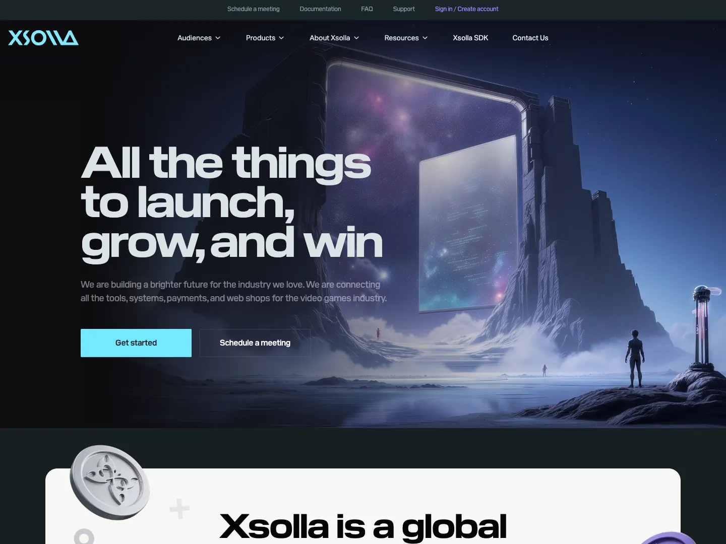 Xsolla website
