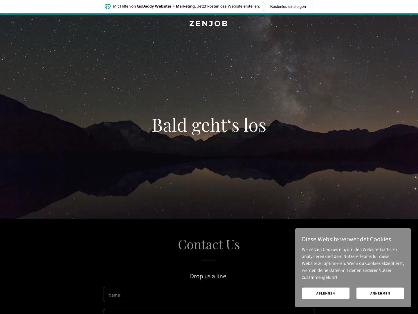 Zenjob website